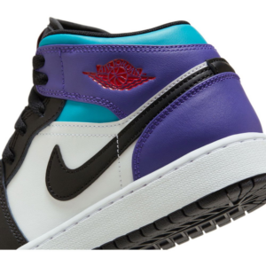 Giay Nike Air Jordan 1 Mid 'White True Red' DQ8423-154