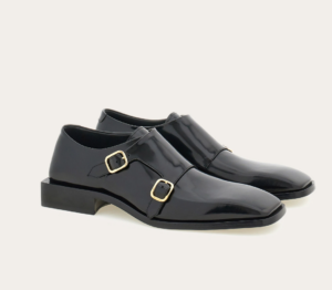 Giay Salvatore Ferragamo Monkstrap 'Black' 029244-777025