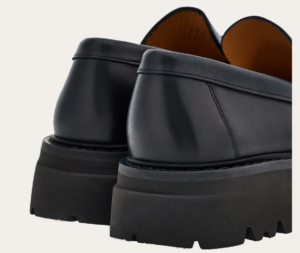 Giay Salvatore Ferragamo Moccasin 'Black' 021596-762676