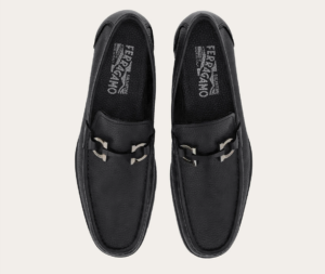 Giay Salvatore Ferragamo Moccasin 'Black' 029392-642848