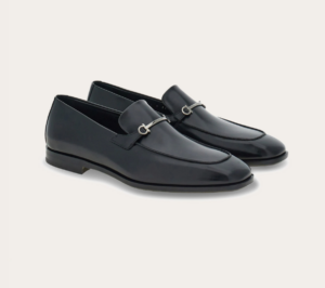 Giay Salvatore Ferragamo Moccasin 'Black' 021619-774128
