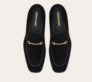 Giay Salvatore Ferragamo Moccasin 'Black' 021619-774487