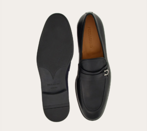 Giay Salvatore Ferragamo Moccasin 'Black' 022385-768125