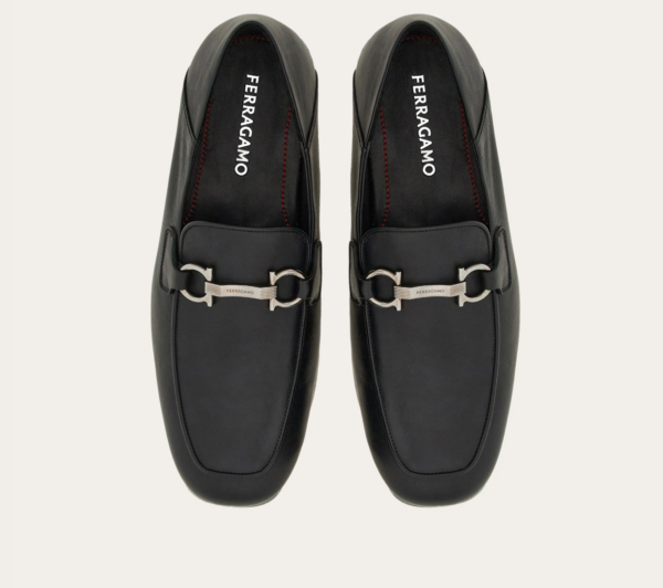 Giay Salvatore Ferragamo Moccasin 'Black' 027978-774150