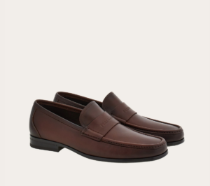 Giay Salvatore Ferragamo Moccasin 'Cocoa' 022319-768168