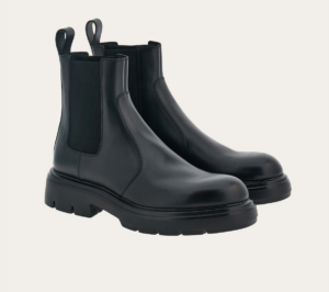 Giay Salvatore Ferragamo Chelsea Boot 'Black' 022431-768464