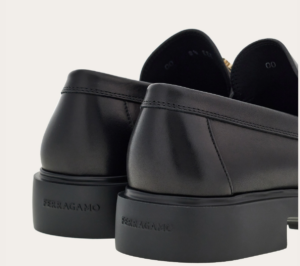 Giay Salvatore Ferragamo Moccasin 'Black' 022300-768108