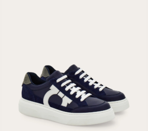 Giay Salvatore Ferragamo Low Top 'Blue' 023588-776671