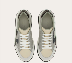 Giay Salvatore Ferragamo Low Cut 'Grey' 023588-769375