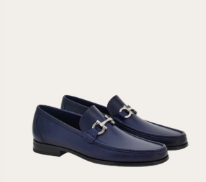 Giay Salvatore Ferragamo Moccasin 'Blue' 029457-769877