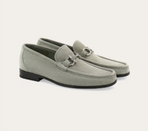 Giay Salvatore Ferragamo Moccasin 'Ash Grey' 029457-774547