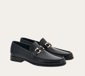 Giay Salvatore Ferragamo Moccasin 'Black' 029457-769880