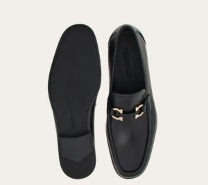 Giay Salvatore Ferragamo Moccasin 'Black' 029457-769880