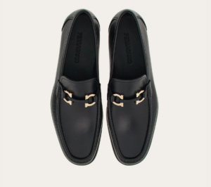 Giay Salvatore Ferragamo Moccasin 'Black' 029457-769880