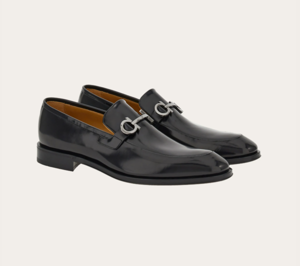 Giay Salvatore Ferragamo Moccasin 'Black' 021666-763346