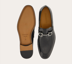 Giay Salvatore Ferragamo Moccasin 'Black' 021666-763346