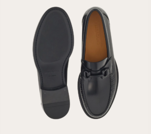 Giay Salvatore Ferragamo Moccasin 'Black' 020983-773858