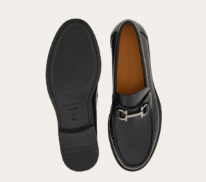 Giay Salvatore Ferragamo Moccasin 'Black' 021606-762695