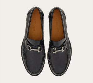 Giay Salvatore Ferragamo Moccasin 'Black' 021606-762695