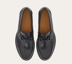 Giay Salvatore Ferragamo Moccasin 'Black' 021606-762689