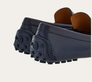 Giay Salvatore Ferragamo Driver Gancini Ornament 'Blue' 021654-762657