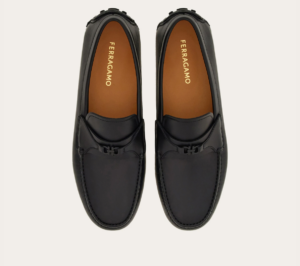 Giay Salvatore Ferragamo Driver 'Black' 021654-774315