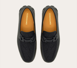 Giay Salvatore Ferragamo Driver 'Black' 029165-775576