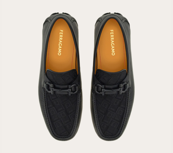 Giay Salvatore Ferragamo Driver 'Black' 029165-775576