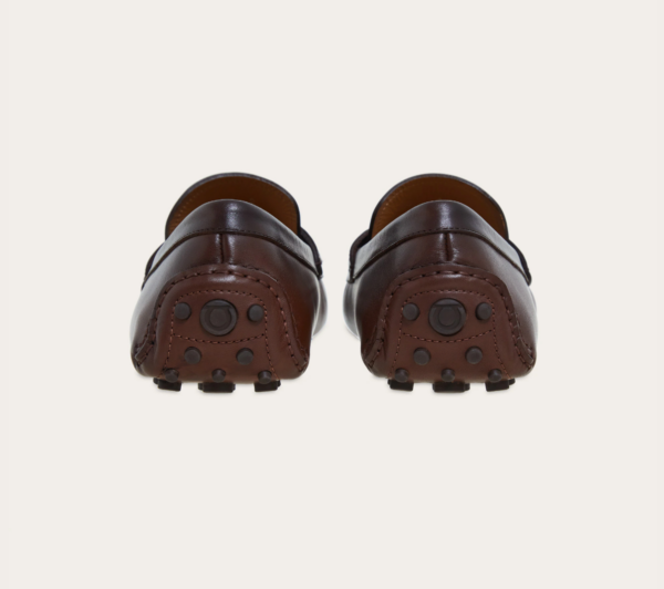 Giay Salvatore Ferragamo Driver 'Cocoa' 021654-762656