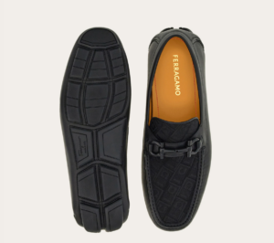 Giay Salvatore Ferragamo Driver 'Black' 029165-775576