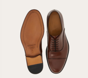 Giay Salvatore Ferragamo Tramezza Oxford 'Brown' 021457-762364