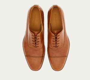 Giay Salvatore Ferragamo Oxford 'Dark Leather' 021625-768690