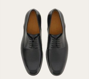 Giay Salvatore Ferragamo Two Tone Derby 'Black' 021670-762619