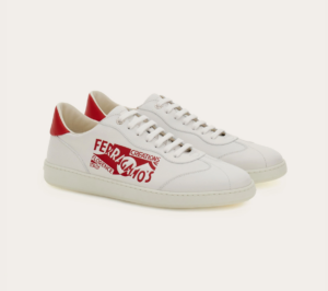 Giay Salvatore Ferragamo Low Top Sneaker 'White' 029122-775063