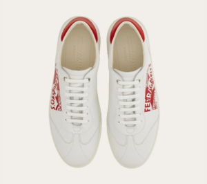 Giay Salvatore Ferragamo Low Top Sneaker 'White' 029122-775063