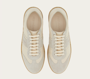 Giay Salvatore Ferragamo Low Top Sneaker 'Mascarpone' 021572-762260