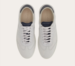Giay Salvatore Ferragamo Low Top Sneaker 'White' 021572-763468