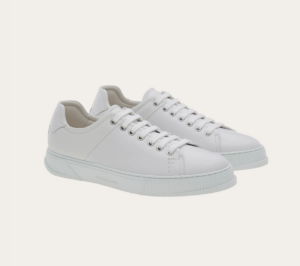 Giay Salvatore Ferragamo Low Cut Sneaker 'White' 026363-772088