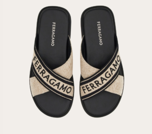 Dep Salvatore Ferragamo Sandal 'Beige Black' 028587-773762