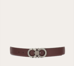 That Lung Salvatore Ferragamo Adjustable Gancini Belt 'Oxblood' 679535-778226