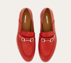 Giay Salvatore Ferragamo Mule Loafer 'Flame Red' 01E100-771516