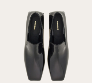 Giay Salvatore Ferragamo Square Tip Loafer 'Black' 01J181-777125