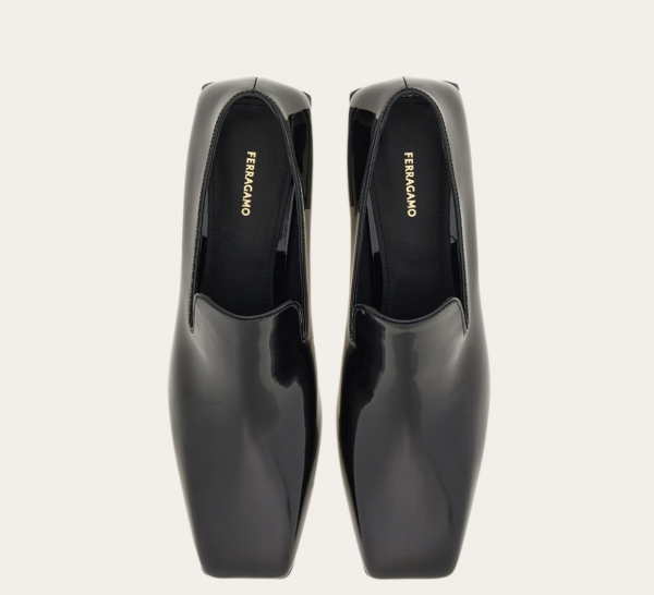 Giay Salvatore Ferragamo Square Tip Loafer 'Black' 01J181-777125