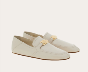 Giay Salvatore Ferragamo New Vara Buckle Loafer 'Mascarpone' 01H932-773087