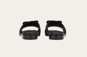 Dep Salvatore Ferragamo Quilted Slide Vara Bow 'Black' 01D474-753739