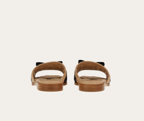 Dep Salvatore Ferragamo Quilted Slide Vara Bow 'Cookie' 01D474-754668