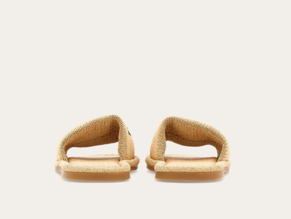 Dep Salvatore Ferragamo Slide With Logo 'Honey' 01I486-774179