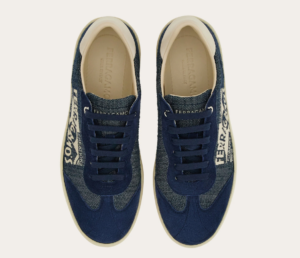 Giay Salvatore Ferragamo Low Top Sneaker 'Blue' 030618-773754
