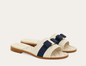 Dep Salvatore Ferragamo Quilted Slide 'Mascarpone' 01D474-774952