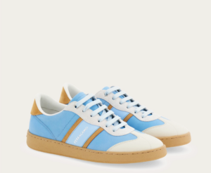 Giay Salvatore Ferragamo Low-top Sneaker 'Sky Blue' 030418-776688